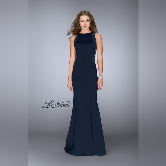 La Femme beaded gown - Picture 2 of 6